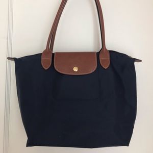 Longchamp bag - navy blue